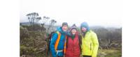 Happy walkers on the trail to Mt Kosciuszko |  <i>Jannice Banks</i>