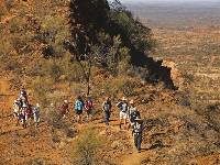 Traversing the ridgelines on the Larapinta Trail |  <i>Peter Walton</i>