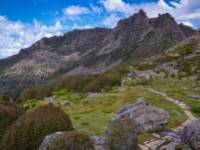 Trekking along the spectacular landscape of the Overland track |  <i>Mark Whitelock</i>