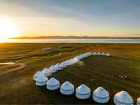 Stay in a traditional Ger at our secluded and tranquil campsites |  Lachlan Gardiner