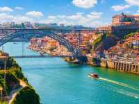 View of Porto and its famous bridge