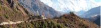 Beautiful stupa in the mountains of the Everest Region |  <i>Ayla Rowe</i>